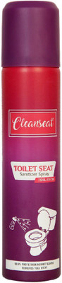 

Cleanseat Toilet Seat Sanitizer Spray 75ml/45grm Ocean Spray Toilet Cleaner(75 ml)