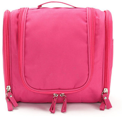 

Perfect shopo Magnas Multipurpose Cosmetic Toiletry Bag Travel Toiletry Kit (Pink) Travel Toiletry Kit(Pink)