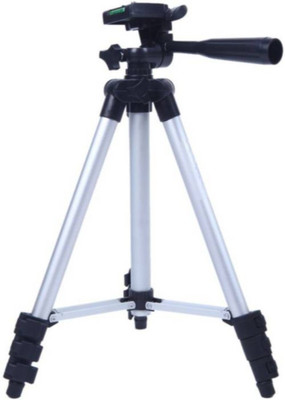 

Gentle E Kart 3110A Camera Mobile Stand Holder Tripod Light Weight Flexible Portable Three-way Head for Sony Canon Nikon Tripod(Multicolor, Supports Up to 1000 g)