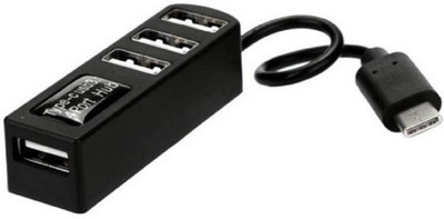 

OLECTRA TYPE C 3.1 USB 4 PORT USB HUB USB Adapter (Black) USB Adapter(Multicolor)