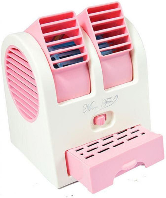 

FKU Mini Fragrance Air Conditioner Pink USB Fan(Pink)