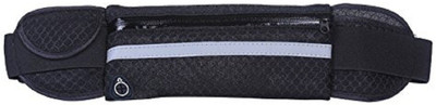 

Jern Outdoor Running Waist Bag Waterproof Mobile Phone Holder Waist bag(Black)