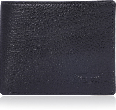 

TUSCANY Men Black Genuine Leather Wallet(3 Card Slots)