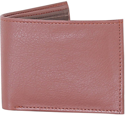 rovec Men Brown Genuine Leather Wallet(5 Card Slots)