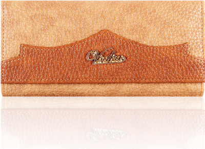 

Voaka Women Casual Tan Artificial Leather Wallet(2 Card Slots), Light tan