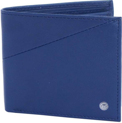 

Titan Men Blue Genuine Leather Wallet(6 Card Slots), Navy blue