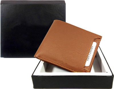 

oaks wood Boys Tan Artificial Leather Wallet(6 Card Slots)