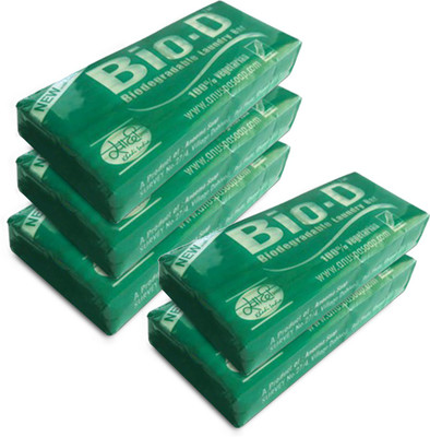 

Anuspa 5 Eco Friendly Bio-D 800 gm each Laundry Bars Detergent Bar(4000 g, Pack of 5)