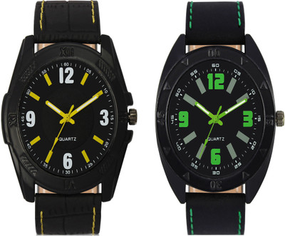 

STALLION7 Analog Original Premium Quality For Boys and Mens-VL11_189 Combo of 2 Analog Multi-color Dial Wrist Hybrid Watch - For Men