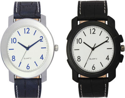 

CLOUDWOOD VL11_13 Combo of 2 Designer Analog Combo Watch - For Men