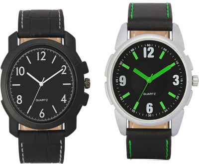 

CLOUDWOOD VL14_26 Combo of 2 Designer Analog Combo Watch - For Men