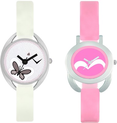 

stallion7 CMB_131 Designer Stylish Shape Bracelet Combo Womens Wrist Watch - For Girls