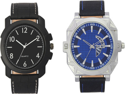 CLOUDWOOD VL14_44 Combo of 2 Designer Analog Combo Watch - For Men