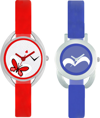 

stallion7 CMB_103 Designer Stylish Shape Bracelet Combo Womens Wrist Watch - For Girls