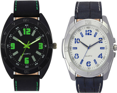 

CLOUDWOOD VL18_24 Combo of 2 Designer Analog Combo Watch - For Men
