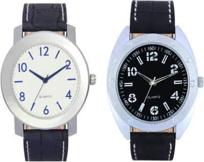 

CLOUDWOOD VL11_31 Combo of 2 Designer Analog Combo Watch - For Men