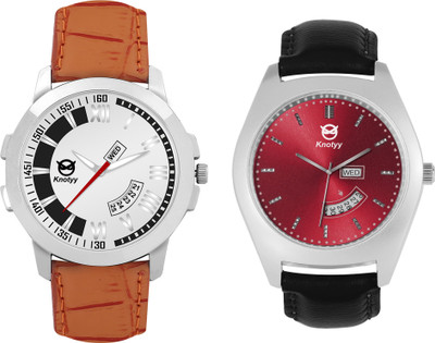 

Knotyy KNTYM19-M32 Day and Date Watch - For Men