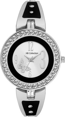 

HB COLLECTION PEARL BLACK ANALOG WW011 Watch - For Girls