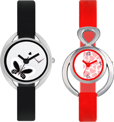 

Greenleaf VLT01_14 Designer Stylish Shape Bracelet Combo Womens Wrist Watch - For Girls