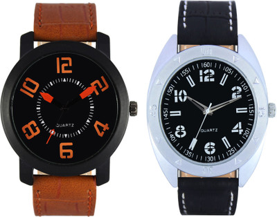 

CLOUDWOOD VL20_31 Combo of 2 Designer Analog Combo Watch - For Men