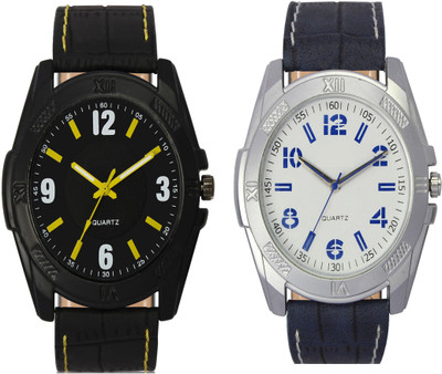 

CLOUDWOOD VL17_24 Combo of 2 Designer Analog Combo Watch - For Men