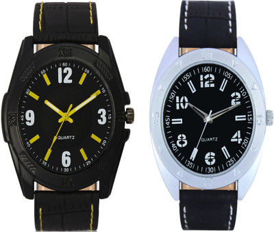 

CLOUDWOOD VL17_31 Combo of 2 Designer Analog Combo Watch - For Men