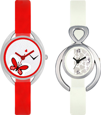 

Greenleaf VLT04_15 Designer Stylish Shape Bracelet Combo Womens Wrist Watch - For Girls