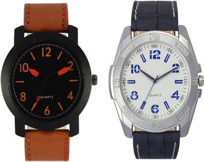 

CLOUDWOOD VL19_24 Combo of 2 Designer Analog Combo Watch - For Men