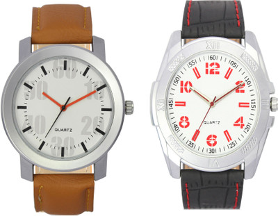 

CLOUDWOOD VL27_29 Combo of 2 Designer Analog Combo Watch - For Men