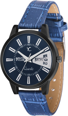 

Youth Club LDD-220BKBU New Blue Day and Date Girls Series Watch - For Girls