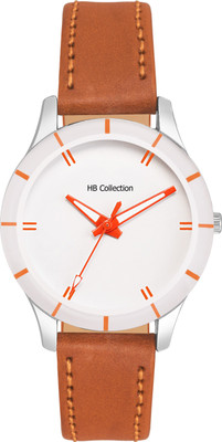 

hb collection WW012 Orange Analog Watch - For Girls