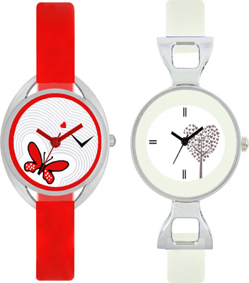 Greenleaf VLT04_32 Designer Stylish Shape Bracelet Combo Womens Wrist Watch - For Girls