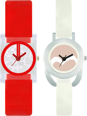 

stallion7 CMB_231 Designer Stylish Shape Bracelet Combo Womens Wrist Watch - For Girls