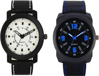 

CLOUDWOOD VL16_32 Combo of 2 Designer Analog Combo Watch - For Men