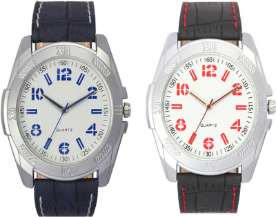 CLOUDWOOD VL24_29 Combo of 2 Designer Analog Combo Watch - For Men