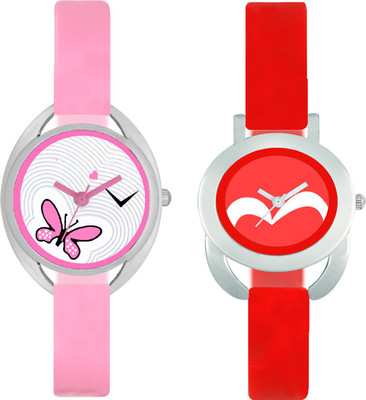

Greenleaf VLT03_19 Designer Stylish Shape Bracelet Combo Womens Wrist Watch - For Girls