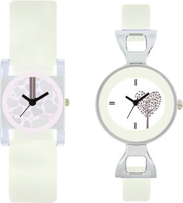 

stallion7 CMB_265 Designer Stylish Shape Bracelet Combo Womens Wrist Watch - For Girls