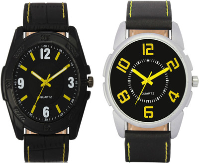 

CLOUDWOOD VL17_25 Combo of 2 Designer Analog Combo Watch - For Men
