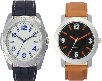 

CLOUDWOOD VL24_28 Combo of 2 Designer Analog Combo Watch - For Men