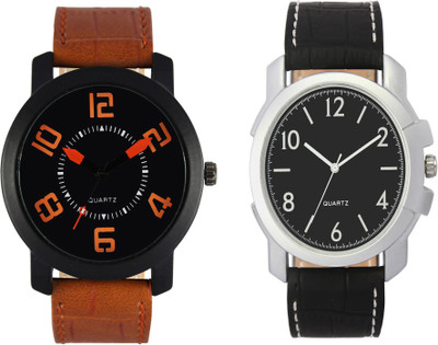 

CLOUDWOOD VL20_35 Combo of 2 Designer Analog Combo Watch - For Men