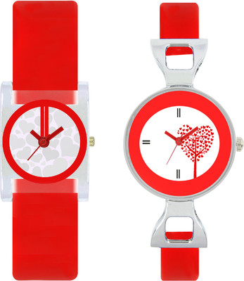 

stallion7 CMB_242 Designer Stylish Shape Bracelet Combo Womens Wrist Watch - For Girls