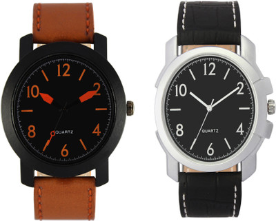 

CLOUDWOOD VL19_35 Combo of 2 Designer Analog Combo Watch - For Men