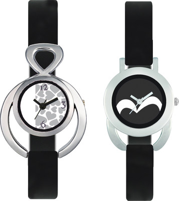 

stallion7 CMB_270 Designer Stylish Shape Bracelet Combo Womens Wrist Watch - For Girls
