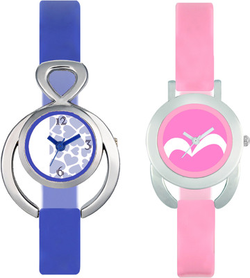 

Greenleaf VLT12_18 Designer Stylish Shape Bracelet Combo Womens Wrist Watch - For Girls