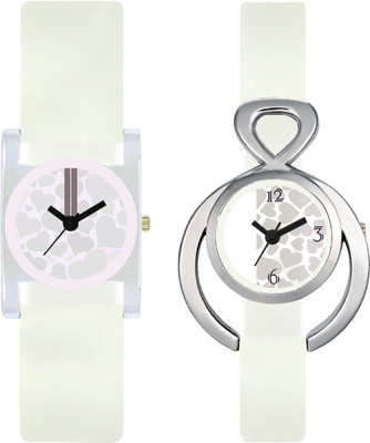 

stallion7 CMB_248 Designer Stylish Shape Bracelet Combo Womens Wrist Watch - For Girls