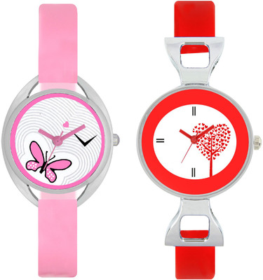 

Greenleaf VLT03_31 Designer Stylish Shape Bracelet Combo Womens Wrist Watch - For Girls
