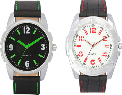 

CLOUDWOOD VL26_29 Combo of 2 Designer Analog Combo Watch - For Men
