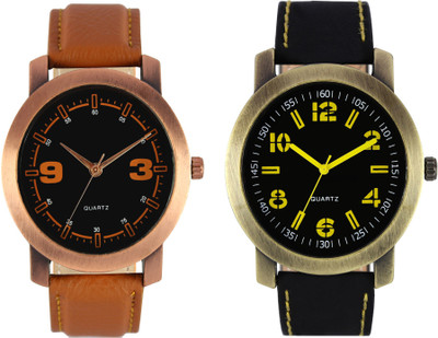 CLOUDWOOD VL21_33 Combo of 2 Designer Analog Combo Watch - For Men