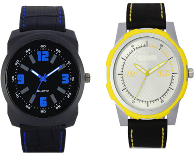 

CLOUDWOOD VL32_43 Combo of 2 Designer Analog Combo Watch - For Men