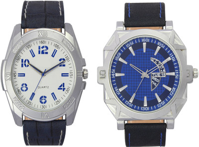 

CLOUDWOOD VL24_44 Combo of 2 Designer Analog Combo Watch - For Men